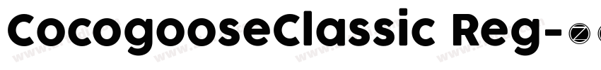CocogooseClassic Reg字体转换